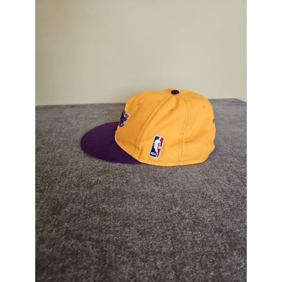 Mitchell & Ness LA Lakers Snapback Cap Hat NBA Hardwood Classics Adjustable OS - Picture 8 of 16